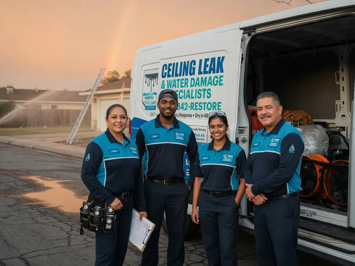 Ceiling Leak Cleanup company in Milanville, PA